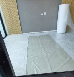 โฟมรองปรับระดับก่อนปูพื้นลามิเนต