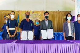เอกภาพ ร่วมลงนามความร่วมมือทางการค้า(MOU) เพื่อช่วยเหลือกลุ่มเกษตรกรผู้ผลิตข้าวหอมมะลิอ.สระโบสถ์ จังหวัดลพบุรี