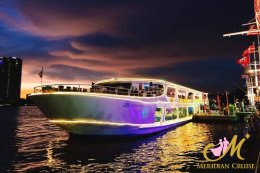 โปรโมชั่น! ล่องเรือดินเนอร์แม่น้ำเจ้าพระยา  เรือเมอริเดียน ครูซ (Meridian Cruise )