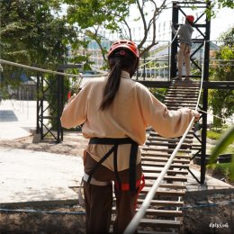 กิจกรรม  Tazan กล้าพอไหมที่จะโหน!