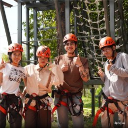 กิจกรรม  Tazan กล้าพอไหมที่จะโหน!