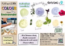 Workshop Play and Learn Colour From Environment