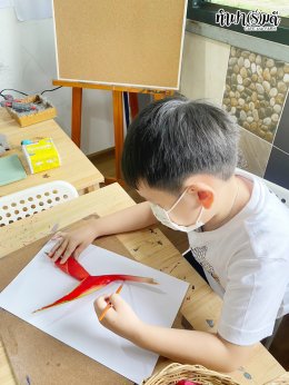 Art Class Advance ครั้งที่ 1 Creative Art for Kids Day 8 08/01/2023