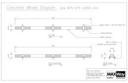 Wheel Stopper แนะนำการติดตั้ง
