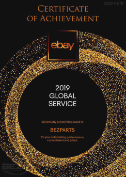 BEZ Parts - Congratulation with eBay Motor Thailand 2019