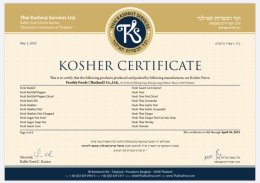 Kosher Certificate