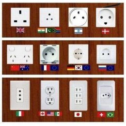 11 ประเทศกับ 9 รูปแบบปลั๊ก