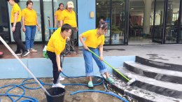 บริษัท คลีนนิ่ง โซลูชั่น จำกัด จัดกิจกรรม CSR "คลีนพื้นที่สร้างฝัน แบ่งปันความสุขให้น้องๆ" ณ สถานสงเคราะห์เด็กหญิงบ้านราชวิถี