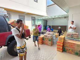 โครงการเอชเคปซีรีน และ กลุ่มบริษัทในเครือแฮปปี้แลนด์ ส่งต่อความห่วงใย ร่วมช่วยเหลือผู้ประสบภัยน้ำท่วม