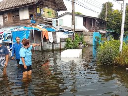 โครงการเอชเคปซีรีน และ กลุ่มบริษัทในเครือแฮปปี้แลนด์ ส่งต่อความห่วงใย ร่วมช่วยเหลือผู้ประสบภัยน้ำท่วม