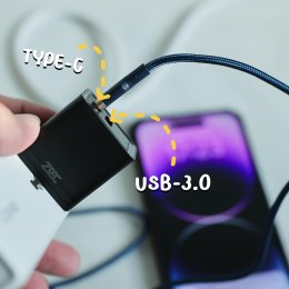 ค้นพบ หัวชาร์จและสายชาร์จเร็วตัวใหม่ ก็เจ้าตัว Adapter GaN 30w และสายชาร์จ USB-C to Lightining ของ ZTEC นี่สิ 