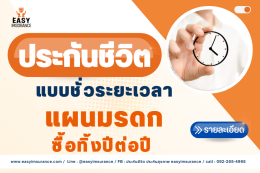 ประกันชีวิต แบบชั่วระยะเวลา