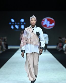 Perjuangan Perempuan Pengungsi Jadi Inspirasi Makaila Haifa di Indonesia Fashion Week 2022