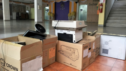 ​Donate Office Supplies to “Phradabos Foundation” For Schooling Year 2017