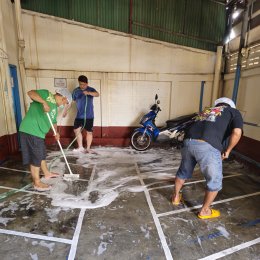  ภาพบรรยากาศกิจกรรมวันทำความสะอาดใหญ่ (Big Cleaning Day) 