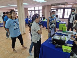 ภาพบรรยากาศการตรวจสุขภาพประจำปี 2569