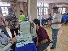 ภาพบรรยากาศการตรวจสุขภาพประจำปี 2569