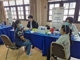 ภาพบรรยากาศการตรวจสุขภาพประจำปี 2569