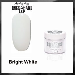 Artistic Rock Hard VIP - White acrylic powder for nails,  28 grams.