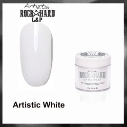 Artistic Rock Hard VIP - White acrylic powder for nails,  28 grams.