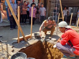 Peletakan Batu Pertama D'Seton Center Desa Pandanrejo!