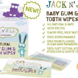  Jack n jill baby Gum & tooth wipes 
