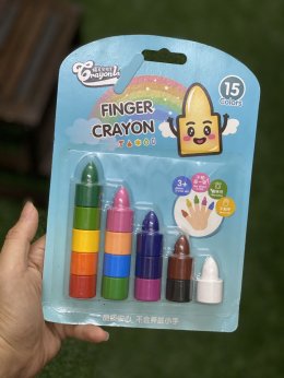 Finger crayon สีเทียนสวมนิ้ว
