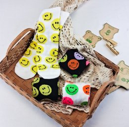 Set ถุงเท้า smiley sock 4 คู่ 