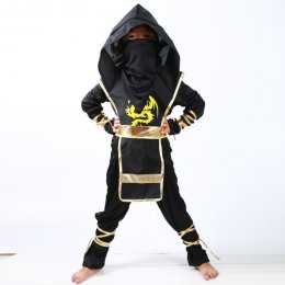 ชุดแฟนซี gold ninja (ชุดนินจา)