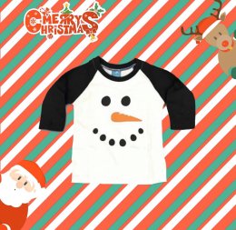 เสื้อแขนยาวลาย snowman