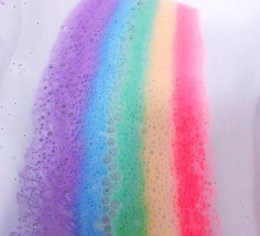 Rainbow Cloud Bath bombs