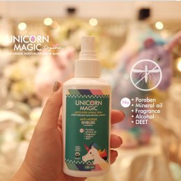 สเปรย์น้ำแร่บำรุงผิว สูตรไล่ยุง Unicornmagic