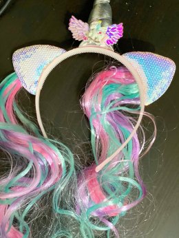 ที่คาดผม rainbow unicorn