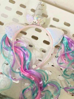 ที่คาดผม rainbow unicorn