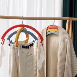 ไม้แขวนเสื้อเรนโบว์ หมุนได้