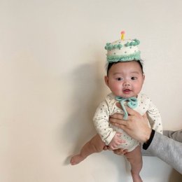 หมวกเค้กวันเกิด Children's hat baby birthday