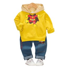 Anpanman hoodie with cool jean 