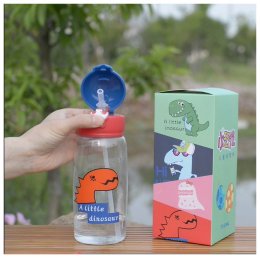 กระติกน้ำหลอดเด้ง dinosaur