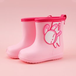 รองเท้าบูทสำหรับเด็กกันน้ำ pastel summer