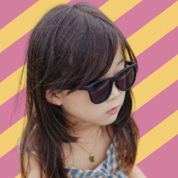 แว่นตากันแดดเด็กเลนส์ polarized  ตัดแสง 