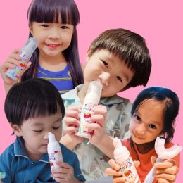 ยาสีฟันสูตรมูสโฟม Polarbear Strawberry (POLARBEAR2)