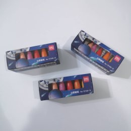 สีเทียนจรวด 12 แท่ง 12 สี