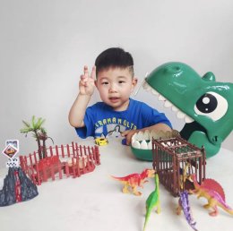 T-rex head bag กล่องเก็บโมเดลรูปหัวทีเร็กซ์ 