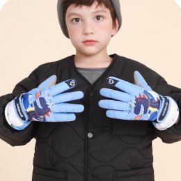 KIDGOODS Ski gloves ถุงมือกันหนาว 