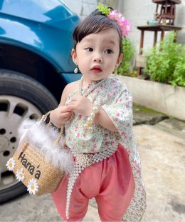 ชุดไทยเด็ก รุ่น cath kidston