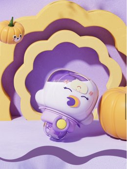 กระติกน้ำทรงฟักทอง  Pumpkin Bottle DIY STICKERS (TOY665)