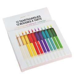 Color Flame party candles เทียนวันเกิด เปลวไฟหลากสี 