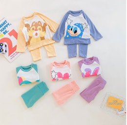 ชุดนอนเด็กน่ารักสดใสสมวัย Disney pyjamas set
