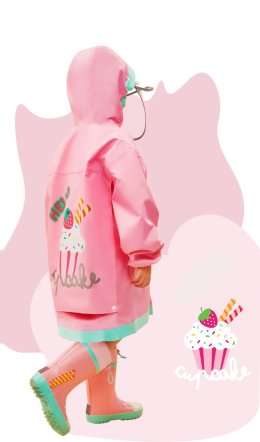 เสื้อกันฝนเด็ก LEMONKID Go school raincoat (rain17) 