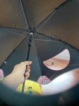  ร่มเด็กแอบมอง Goggle umbrella  รุ่นใหม่สุดคิ้ว